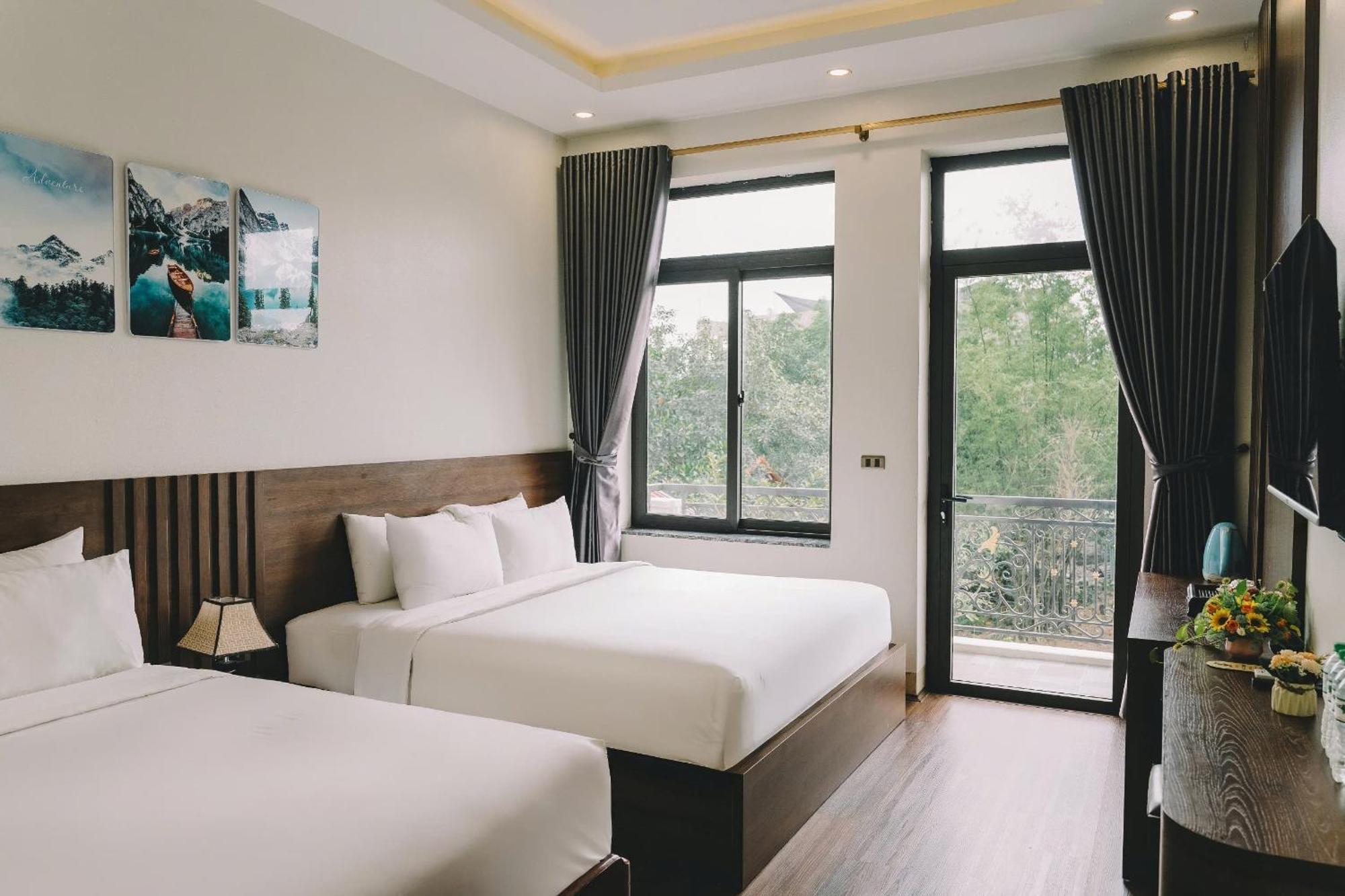 Tam Coc Harbor View Hotel & Travel Vu Lam ภายนอก รูปภาพ