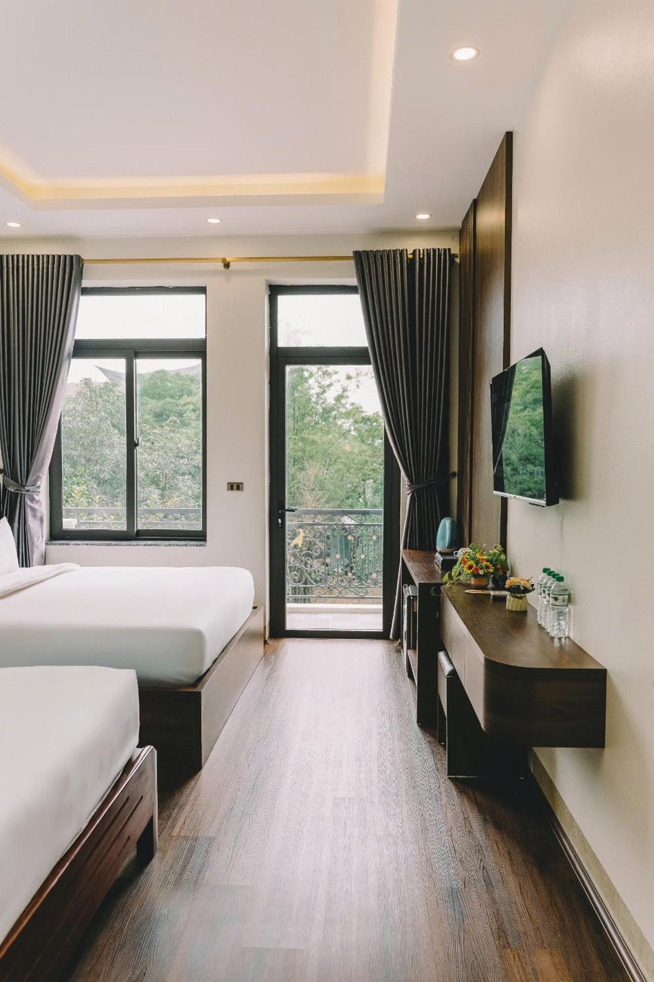 Tam Coc Harbor View Hotel & Travel Vu Lam ภายนอก รูปภาพ